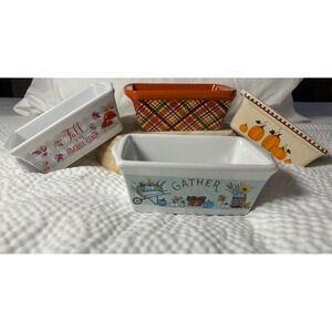 Fall Harvest Mini Loaf Pans Temptations Royal Norfolk Garden‎ Ridge